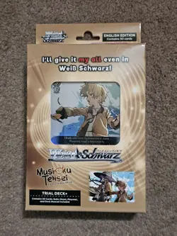 Bushiroad Weiss Schwarz English Mushoku Tensei Trial Deck+ - OPENED - Image 1