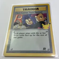 Pokemon Card Here Comes Team Rocket! 15/82 Celebrations - Near Mint - Image 2
