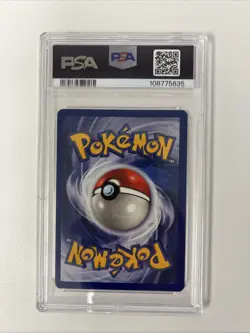 Pokemon TCG Grimer Fossil, 1st Edition Common Card 48/62 PSA 8 - Image 2
