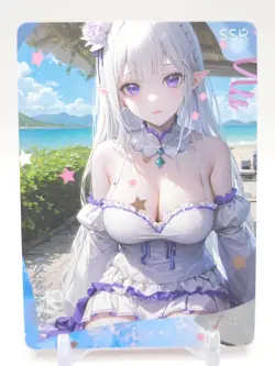 Secret Realm - Anime Waifu SSR Trading Card - Image 1