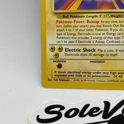 Electrode 21/102 Base Set Non Holo Rare Pokemon Card TCG MP - Image 3