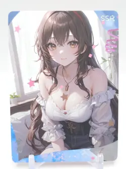 Secret Realm - Anime Waifu SSR Trading Card - Image 1