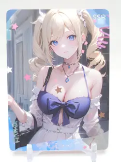 Secret Realm - Anime Waifu SSR Trading Card - Image 1