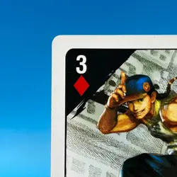 Gen Street Fighter 4 Not for sale Trump Playing Card Diamonds 3 CAPCOM Japan - Image 3