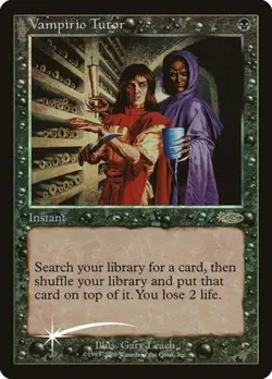 MTG English Vampiric Tutor NM Foil Promos: Judge - Image 1
