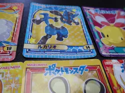 Pokemon Card Marumiya Holo Sticker x16 Altaria Lucario Garchomp etc #5092 - Image 5