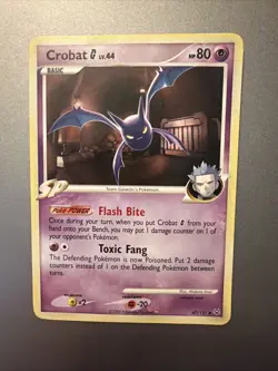 Pokemon - Crobat G - 47/127 - Vintage - 2009 - Platinum - Image 1