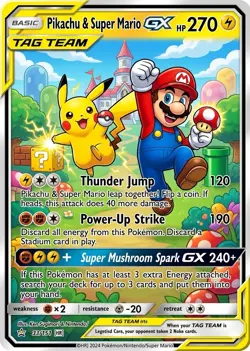 Promo Pikachu + Super Mario & Squirtle + Luigi: 2x Pokemon Fan Art Cards: - Image 2