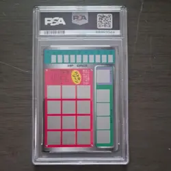 Psa 7 Pokemon Tomy 1997 Scratch Card Rapidash #78 Unscratched - Image 2