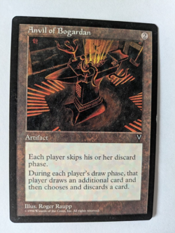 Anvil of Bogardan Visions MTG Exc Free shipping with tracking - Image 1