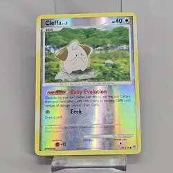 Pokemon TCG Cleffa Diamond & Pearl 78/130 Reverse Holo Common Card LP - Image 2
