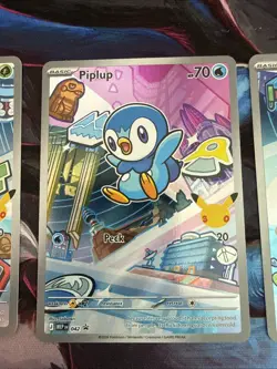 First Partner Illustration Collection Series 1 Gen 4 Sinnoh Starters Pokemon TCG - Image 3