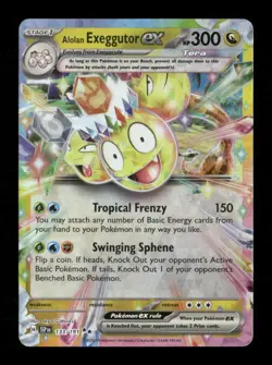 Alolan Exeggutor ex 133/191 Surging Sparks NM/M Pokemon - Image 1