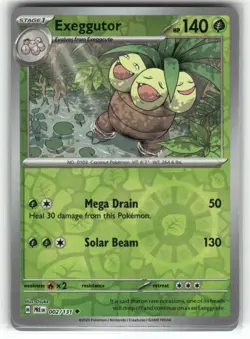 Exeggutor 009/131 Reverse Holo Prismatic Evolutions Pokemon TCG - Image 1