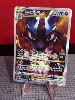 Lucario VSTAR SWSH291 SWSH Black Star Promo Sword & Shield NM Pokemon - Image 1