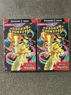 Pokemon TCG Ascended Heroes Booster Bundles TWO (x2) - Image 1