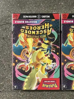 Pokemon TCG Ascended Heroes Booster Bundles TWO (x2) - Image 2