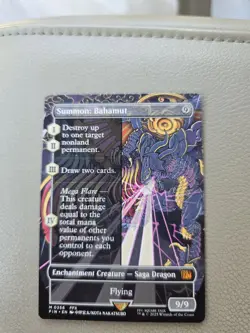 Summon Bahamut 0356 Borderless FIN MTG - Image 1