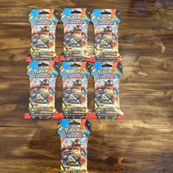Pokemon Mega Evolution Booster Pack Sealed LOT OF 7 - Image 1