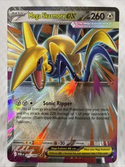 Mega Skarmory ex 055/088 ME03 Perfect Order Double Rare Pokemon TCG NM - Image 1