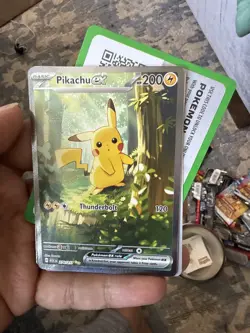 Pokemon “Forest” Pikachu EX ASC 276/217 Special Illust. Rare PSA 10 contender! - Image 1