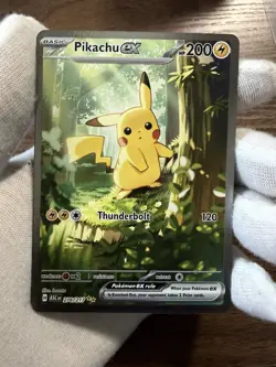 Pokemon “Forest” Pikachu EX ASC 276/217 Special Illust. Rare PSA 10 contender! - Image 3