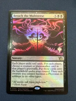 MTG Breach the Multiverse - Promo Pack: March of the Machine (PPMOM) NM Foil - Image 1