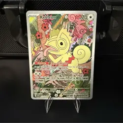 Pokemon Kecleon 213/191 Sv08: Surging Sparks Holo Illustration Rare Basic 70 HP - Image 1
