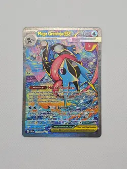 Pokemon TCG Mega Greninja Ex 116/086 SIR Chaos Rising - Image 1