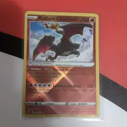 Radiant Charizard Radiant Rare SWSH: Crown Zenith 020/159 NM Pokemon TCG - Image 1