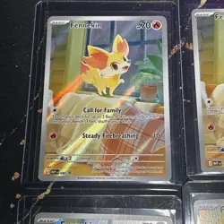 (4) Fennekin 080 Pokemon Promo Chaos Rising ETB - Image 3