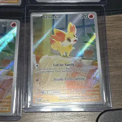 (4) Fennekin 080 Pokemon Promo Chaos Rising ETB - Image 5