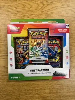 First Partner Illustration Collection - Pokemon TCG Factory Sealed - Image 1