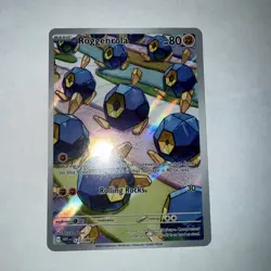 Roggenrola 127/086 Sv: White Flare Holo Pokemon TCG - Image 2