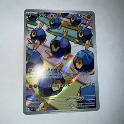 Roggenrola 127/086 Sv: White Flare Holo Pokemon TCG - Image 4