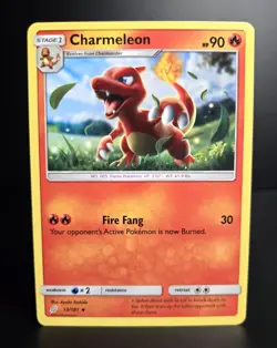 Pokemon TCG - CHARMELEON - 13/181 - Sun & Moon: Team Up (2019) - NM/MINT - Image 1