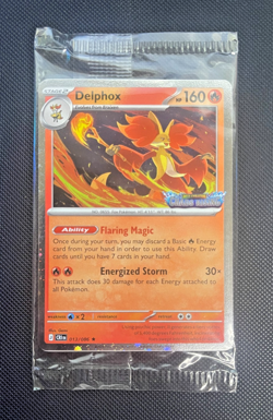 Pokemon TCG: Chaos Rising Delphox 013/086 Stamped Promo SEALED - Image 1