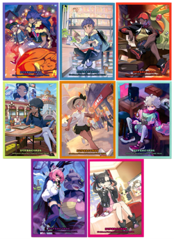 Trainer Collection Gift Box FULL SET Individual Sleeves Pokemon China Originals - Image 1