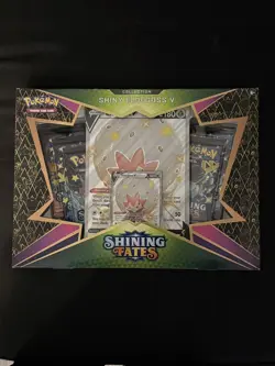 Pokemon TCG Shining Fates Shiny Eldegoss V Collection Box - Sealed New - Image 1
