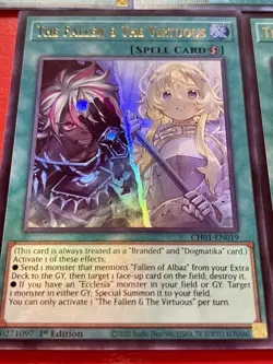 3x Nadir Servant + 2x The FaLLen & The Virtuous | Ultra Rares | YuGiOh! - Image 2
