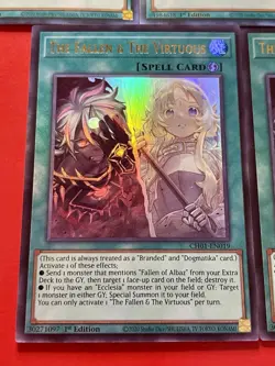 3x Nadir Servant + 2x The FaLLen & The Virtuous | Ultra Rares | YuGiOh! - Image 3