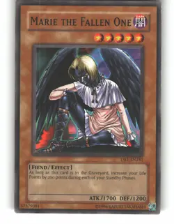 Marie the Fallen One DB1-EN241 Common / Short Print Dark Beginning 1 Yu-Gi-Oh MP - Image 1