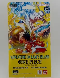 One Piece (OP15-EB04) Adventure on Kami's Island Sleeved Booster Packs LOT OF 5 - Image 2