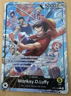 One piece - OP15 - Luffy Leader Alt Art - Image 1