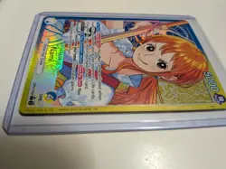 One Piece TCG Nami OP11-041 Alternate Art Leader A Fist of Divine Speed NM - Image 4