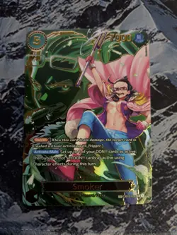 One Piece TCG EN OP10-030 SR SP Smoker NM - Image 1