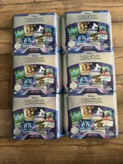 ✅Lorcana TCG Rise of the Floodborn Disney 100 Collector's Gift Sets Lot of 6✅ - Image 1