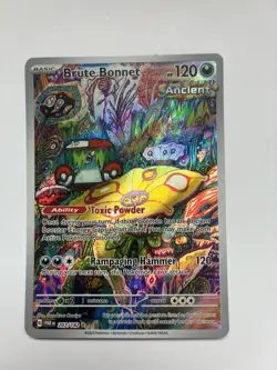 Pokemon TCG Brute Bonnet Card 207/182 Sv04: Paradox Rift IR - Image 1