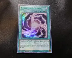 Cyberload Fusion (Green) LDS2-EN035 Ultra Rare 1st Edition Yugioh Card NM - Image 1