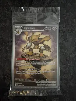 Pokemon TCG SV: Scarlet & Violet Promo Cards #009 Alakazam SEALED - Image 1